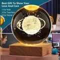 Charkee 0.5W 3D Crystal Ball Night Lamp